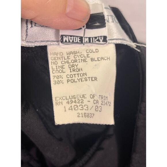 Jessica McClintock Gunne Sax Floral Brocade Sleeveless Mini Dress Black Size 8 - Picture 4 of 12